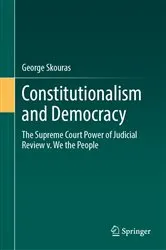 Book cover of Constitutionalism and Democracy by Richard Bellamy