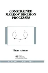 Book cover of Constrained Markov Decision Processes by Eitan Altman