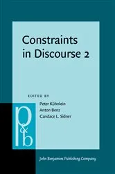 Book cover of Constraints in Discourse 2 by Unknown