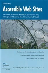 Book cover of Constructing Accessible Web Sites by Cynthia Waddell