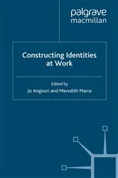 Book cover of Constructing Identities at Work by Unknown