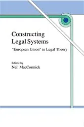 Book cover of Constructing Legal Systems: 