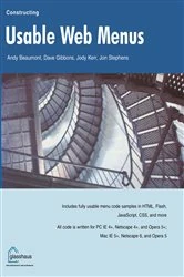 Book cover of Constructing Usable Web Menus by Andy Beaumont
