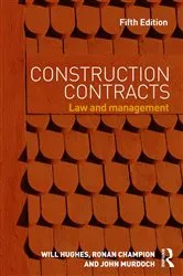 Book cover of Construction Contracts (5th ed.) by Will Hughes