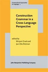 Book cover of Construction Grammar in a Cross-Language Perspective by Mirjam Fried