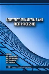 Book cover of Construction Materials and their Processing by Paulo Mendonca