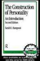 Book cover of Construction of Personality (2nd ed.) by Sarah E. Hampson