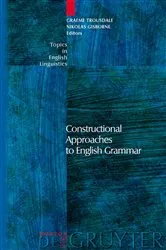 Book cover of Constructional Approaches to English Grammar by Unknown