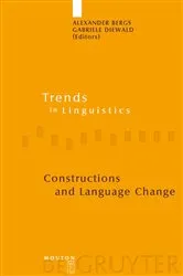 Book cover of Constructions and Language Change by Alexander Bergs