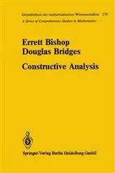 Book cover of Constructive Analysis by E. Bishop