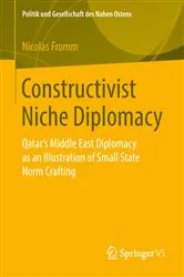 Book cover of Constructivist Niche Diplomacy by Nicolas Fromm