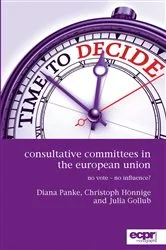Book cover of Consultative Committees in the European Union by Diana Panke