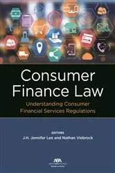 Book cover of Consumer Finance Law by J. H. Jennifer Lee
