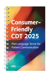 Book cover of Consumer Friendly CDT 2025 by American Dental Association