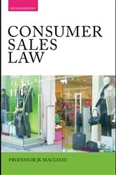 Book cover of Consumer Sales Law (2nd ed.) by John Macleod