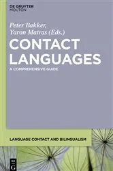 Book cover of Contact Languages by Peter Bakker