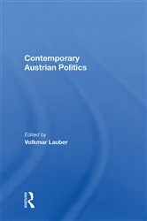 Book cover of Contemporary Austrian Politics by Volkmar Lauber