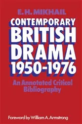 Book cover of Contemporary British Drama 1950–1976 by E H Mikhail