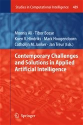 Book cover of Contemporary Challenges and Solutions in Applied Artificial Intelligence by Moonis Ali