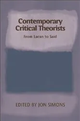 Book cover of Contemporary Critical Theorists by Jon Simons