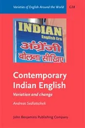 Book cover of Contemporary Indian English by Andreas Sedlatschek