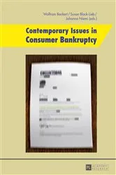 Book cover of Contemporary Issues in Consumer Bankruptcy by Johanna Niemi