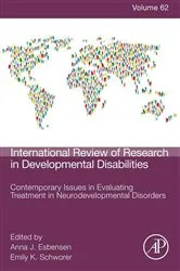 Book cover of Contemporary Issues in Evaluating Treatment in Neurodevelopmental Disorders by Anna Esbensen