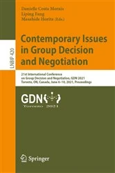 Book cover of Contemporary Issues in Group Decision and Negotiation by Danielle Costa Morais