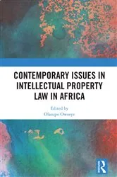 Book cover of Contemporary Issues in Intellectual Property Law in Africa by Olasupo Owoeye