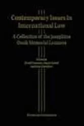 Book cover of Contemporary issues in international law by D. Freestone