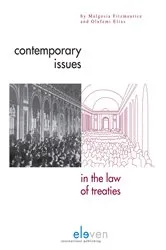 Book cover of Contemporary Issues in the Law of Treaties by Malgosia Fitzmaurice