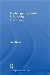Book cover of Contemporary Jewish Philosophy by Irene Kajon