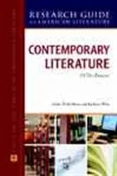 Book cover of Contemporary Literature, 1970-Present by Linda Trinh Moser