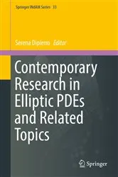 Book cover of Contemporary Research in Elliptic PDEs and Related Topics by Serena Dipierro