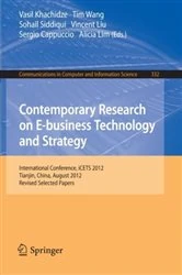 Book cover of Contemporary Research on E-business Technology and Strategy by Vasil Khachidze