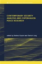 Book cover of Contemporary Security Analysis and Copenhagen Peace Research by Stefano Guzzini