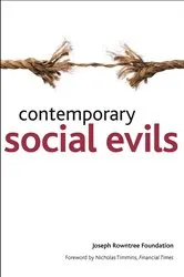 Book cover of Contemporary social evils by Joseph Rowntree Foundation