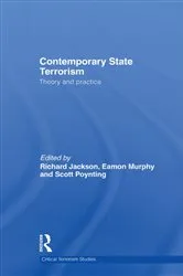 Book cover of Contemporary State Terrorism by Richard Jackson