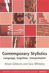 Book cover of Contemporary Stylistics by Alison Gibbons