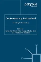 Book cover of Contemporary Switzerland by H. Kriesi