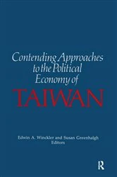 Book cover of Contending Approaches to the Political Economy of Taiwan by Edwin A. Winckler
