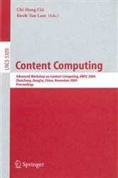 Book cover of Content Computing by Chi-Hung Chi