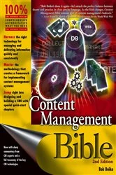 Book cover of Content Management Bible (2nd ed.) by Bob Boiko