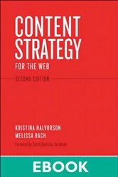Book cover of Content Strategy for the Web (2nd ed.) by Kristina Halvorson