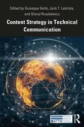 Book cover of Content Strategy in Technical Communication by Guiseppe Getto