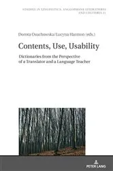 Book cover of Contents, Use, Usability by Robert Kiełtyka