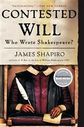 Book cover of Contested Will by James Shapiro