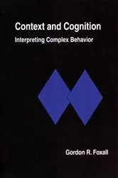 Book cover of Context and Cognition by Gordon Foxall