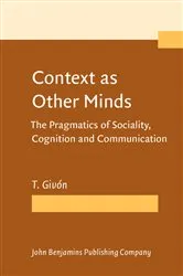 Book cover of Context as Other Minds by T. Givón