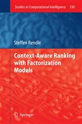 Book cover of Context-Aware Ranking with Factorization Models by Steffen Rendle